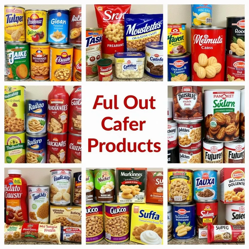 Diverse Range of Sisco Food Products