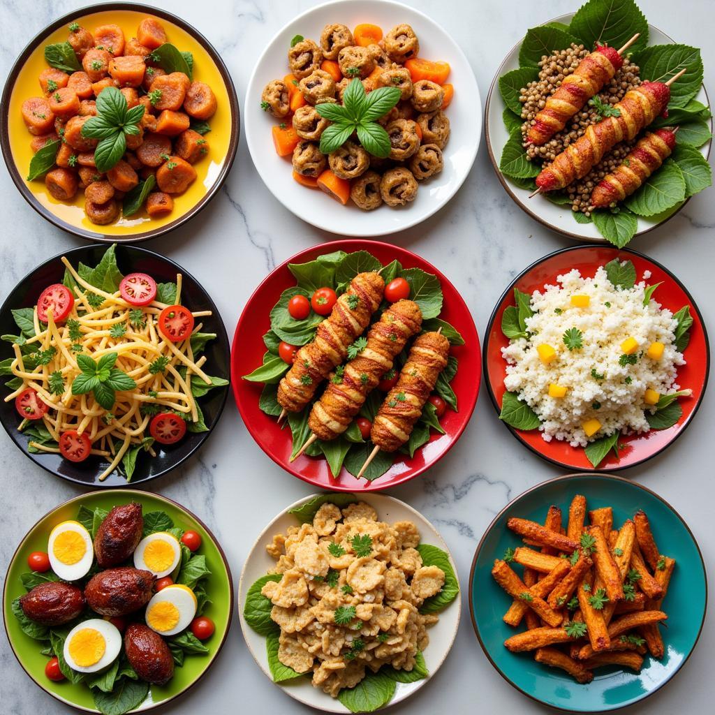 Assortment of Small Plates