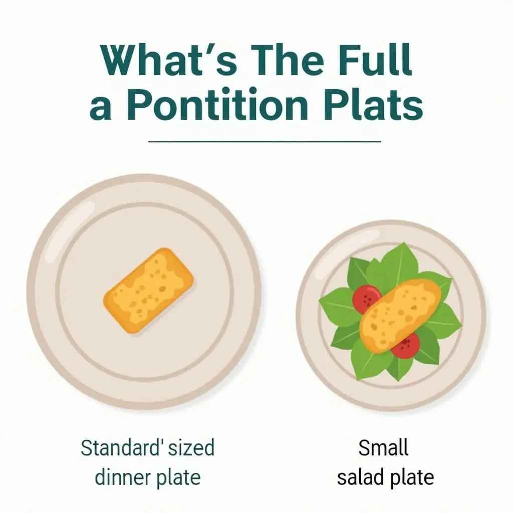 Smaller Plates and Bowls for Portion Control