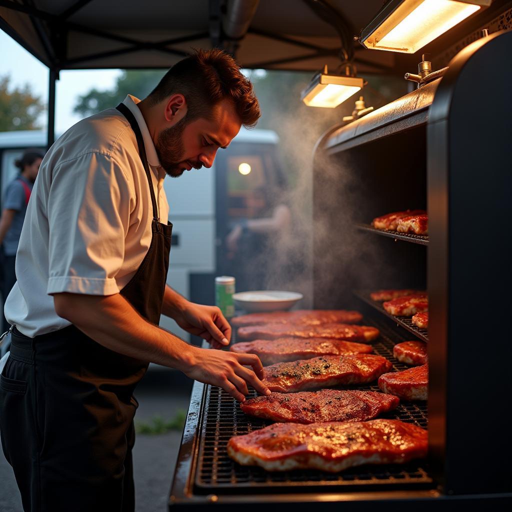 Smokers Food Truck Chef