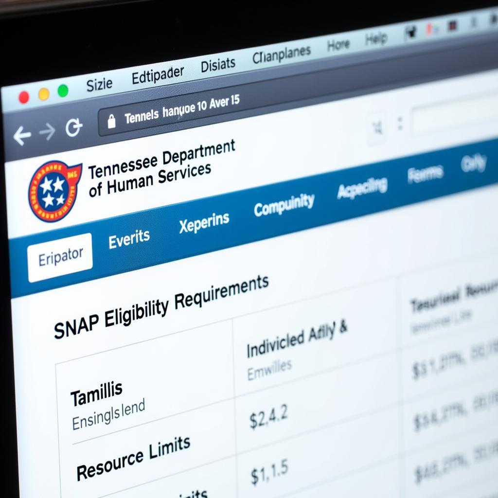 Determining SNAP Eligibility in Clinton, TN