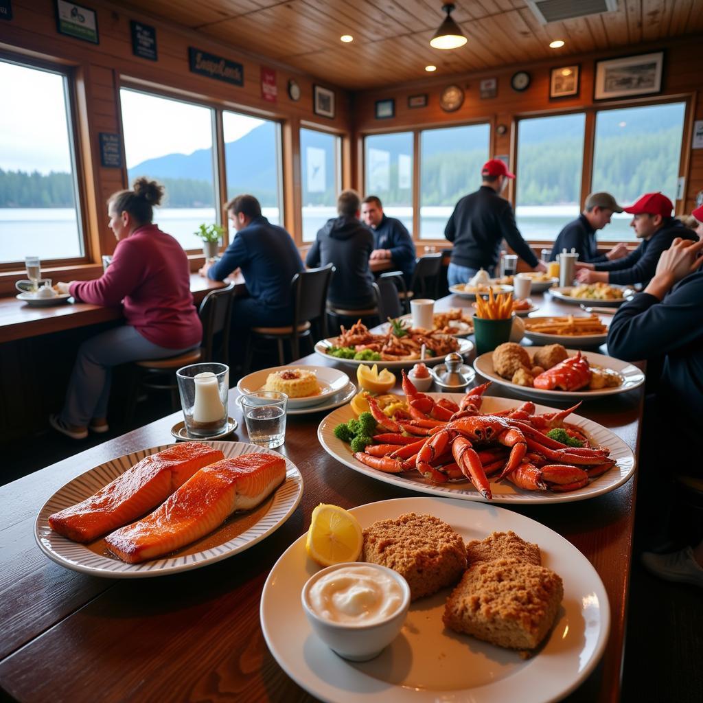 Fresh Seafood Restaurant in Soldotna Alaska