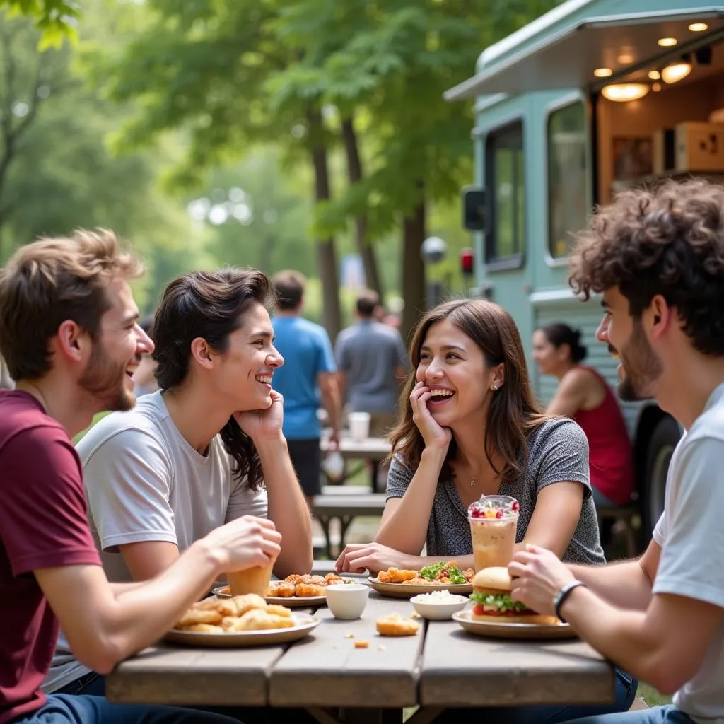 South Park Food Truck Lunch