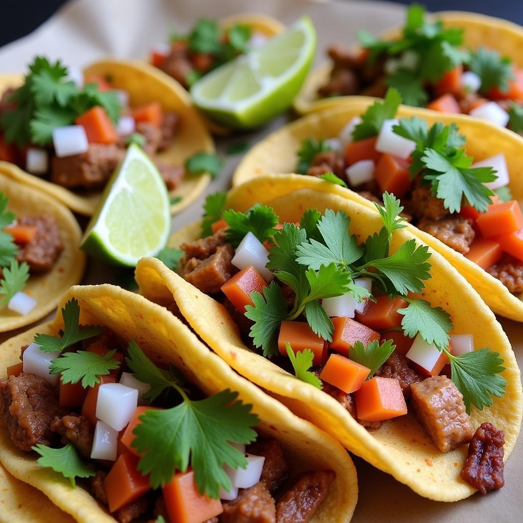 Assortment of Tacos