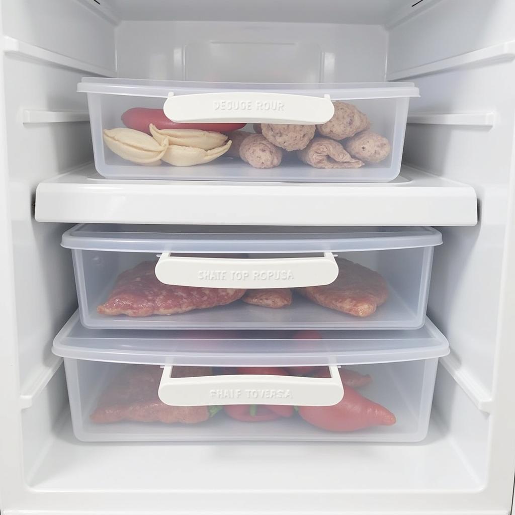 Efficiently Stacking Freezer Trays