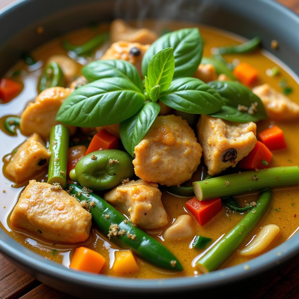 Stafford Thai Green Curry with Chicken and Vegetables