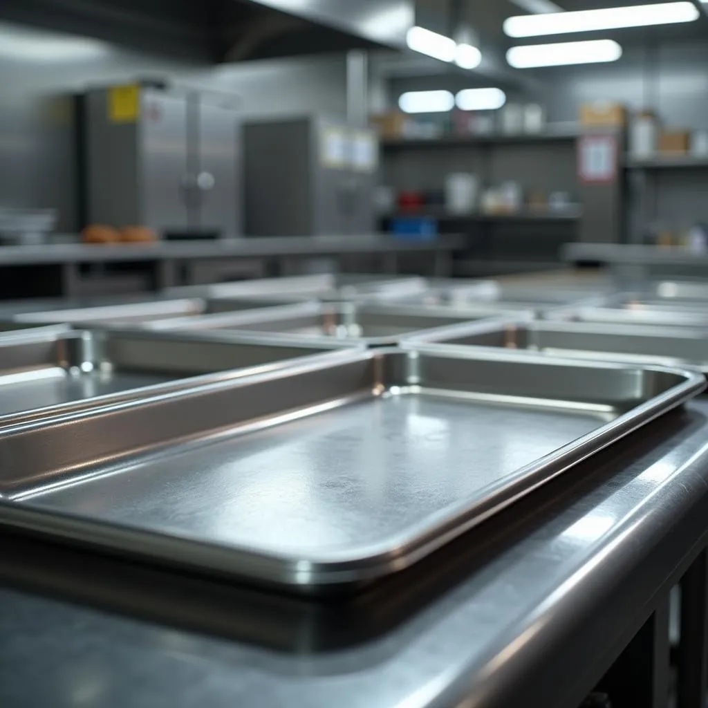 Stainless Steel Food Tray Hygiene