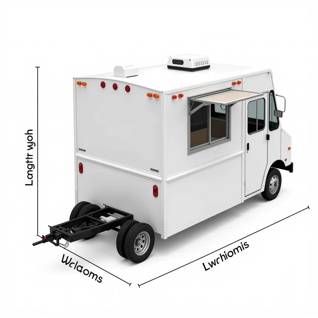 Standard Food Truck Dimensions