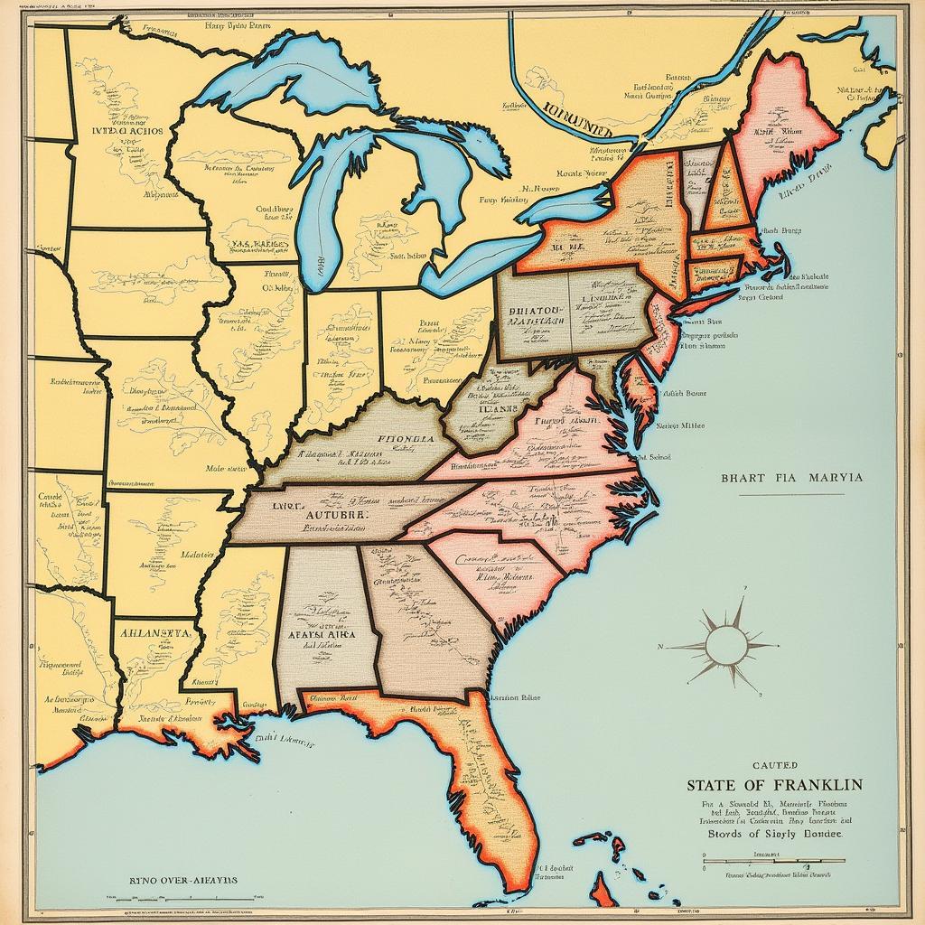 Map of the State of Franklin