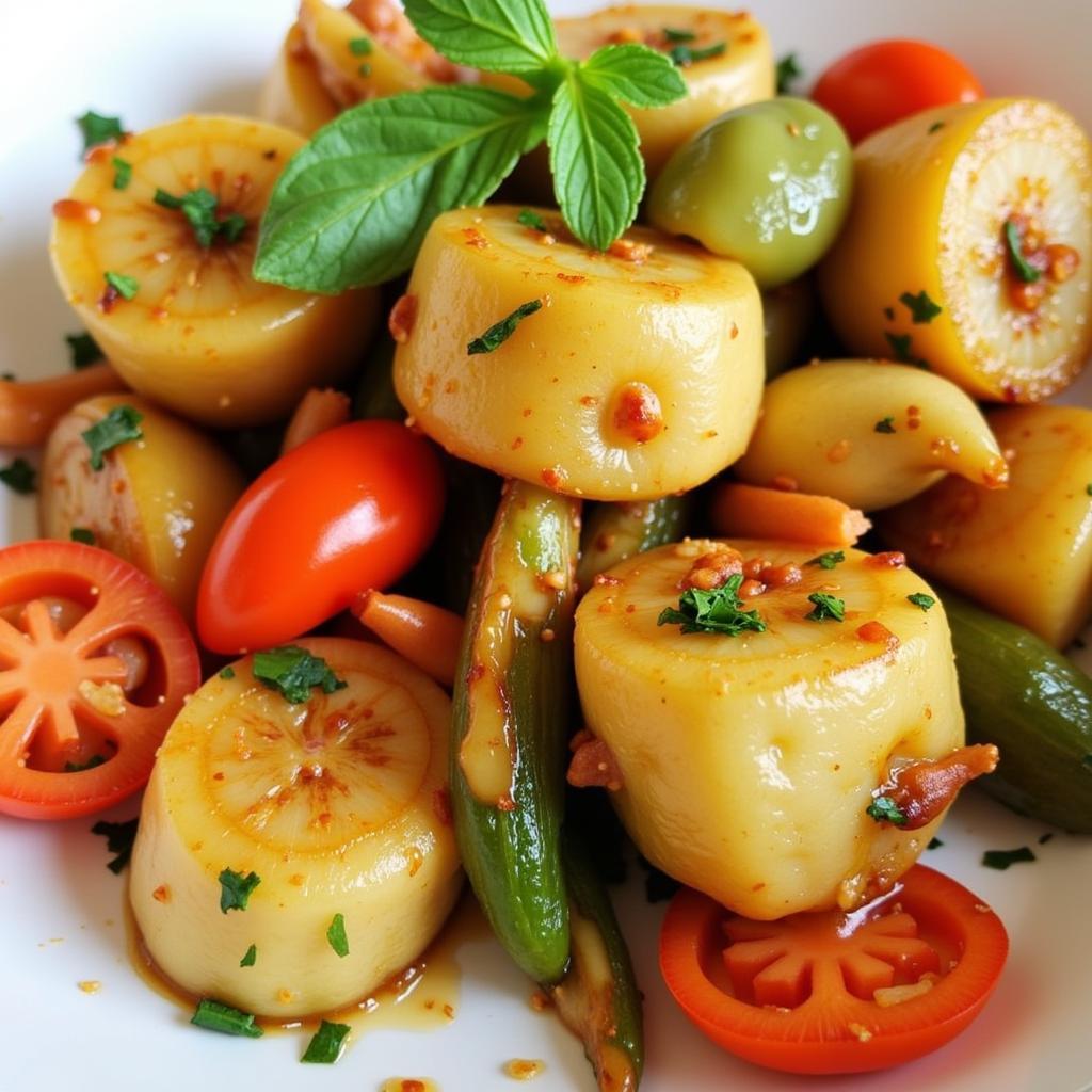 Delicious Stir-Fried Lotus Root