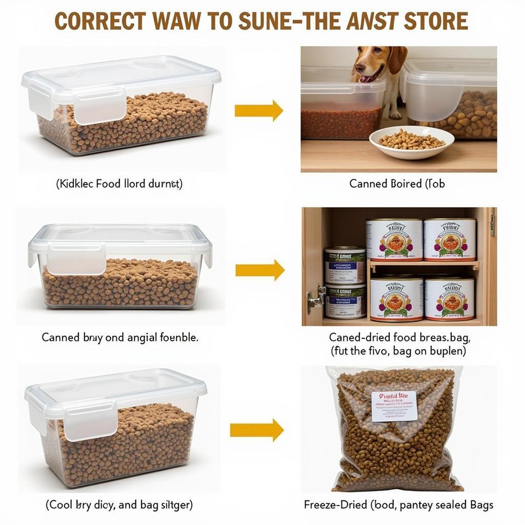 Proper Dog Food Storage Techniques