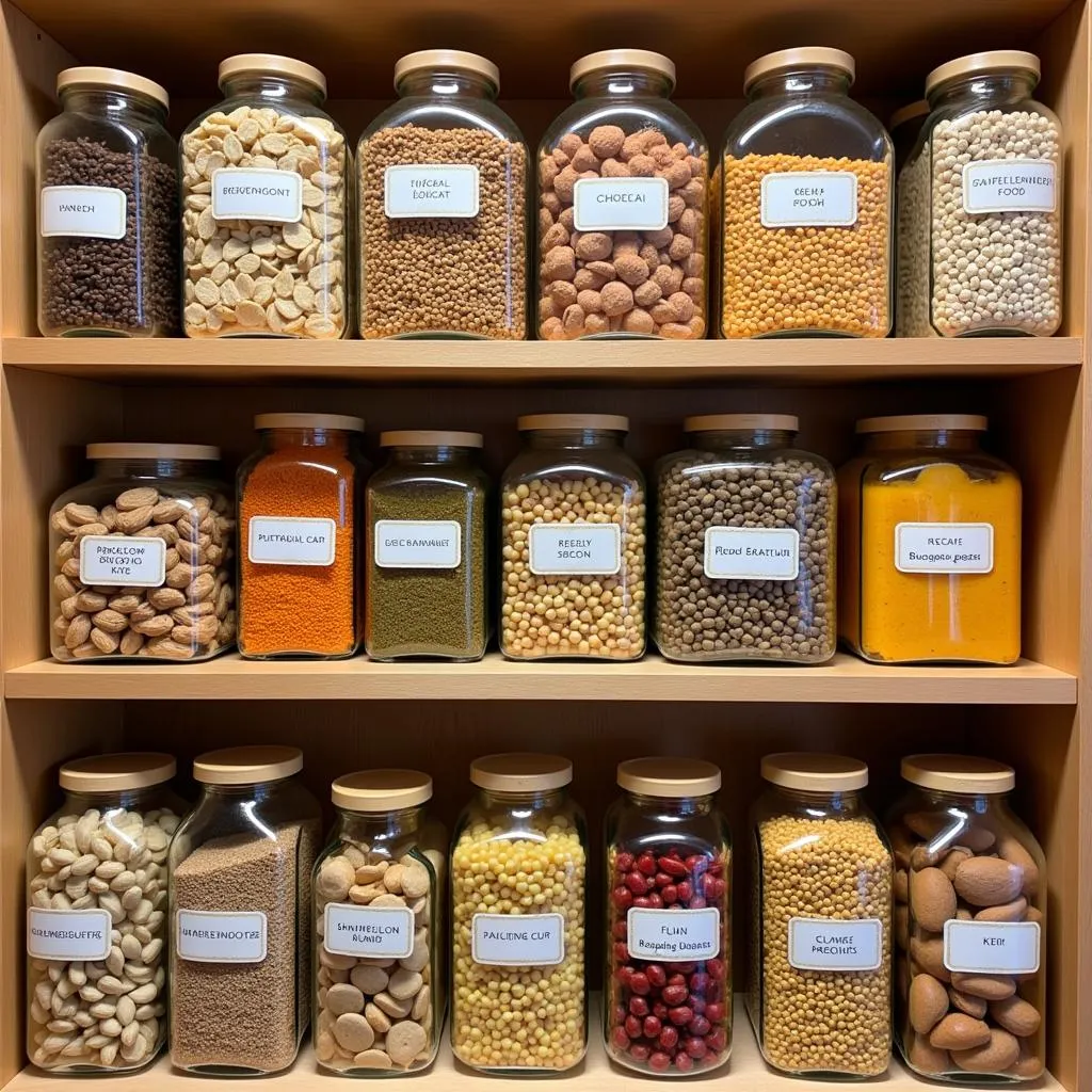 Proper Storage of Dried Food