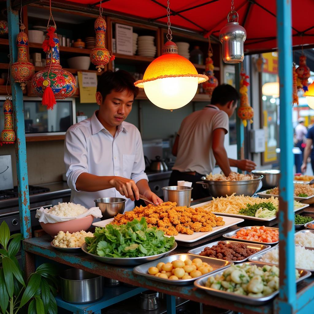 Street food vendor in Bangkok