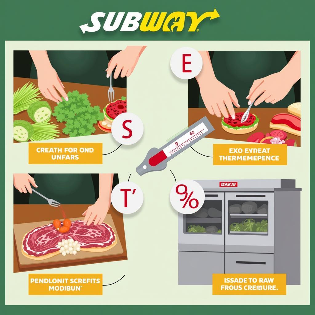 Potential Subway Food Contamination Sources