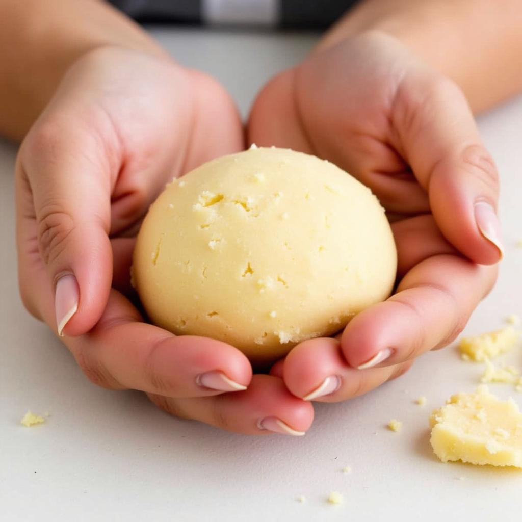 Forming Sugar Cookie Dough