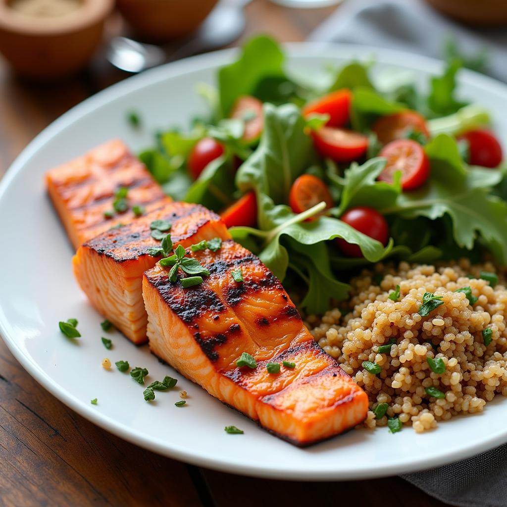 A balanced supermax food plate