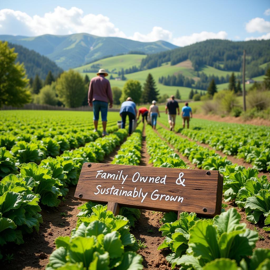 Local Farm Embracing Sustainable Practices