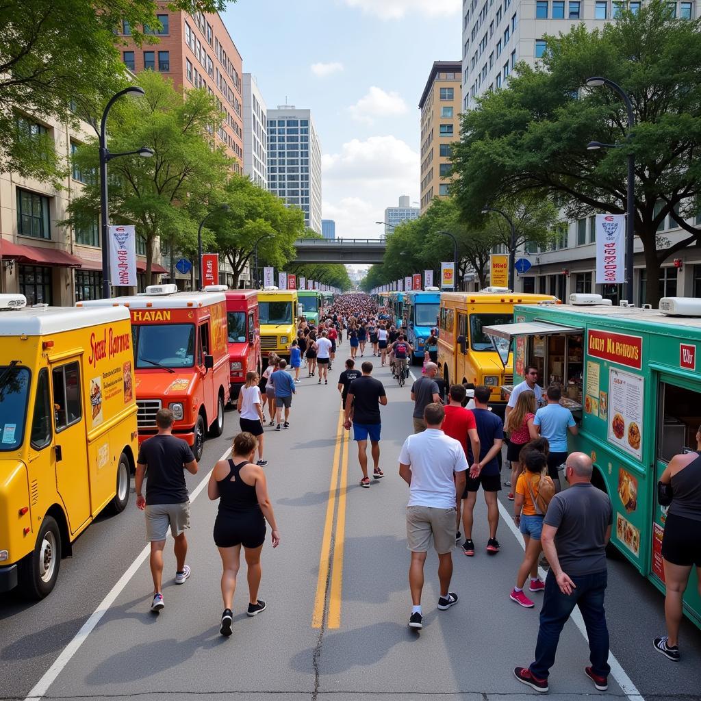 Vibrant Tampa Food Truck Scene