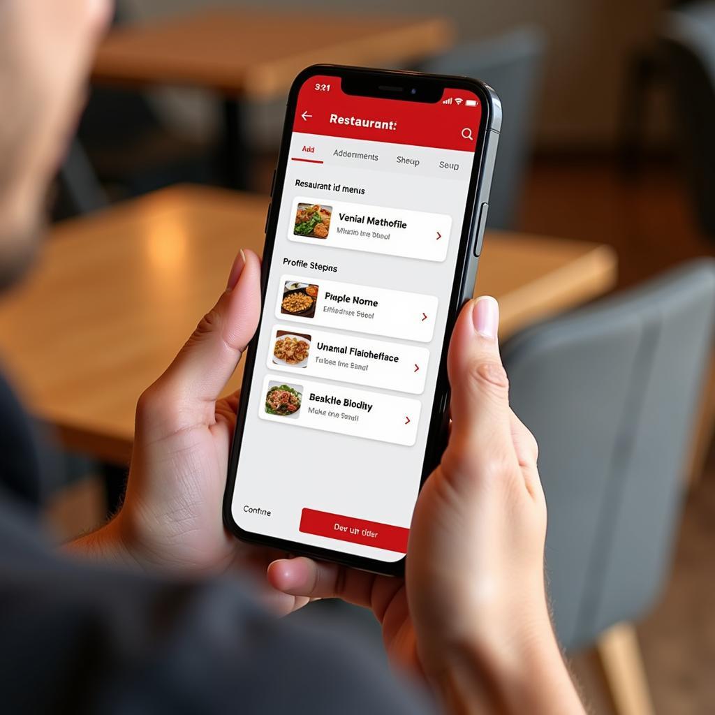 Easy Ordering on TapTap Food App