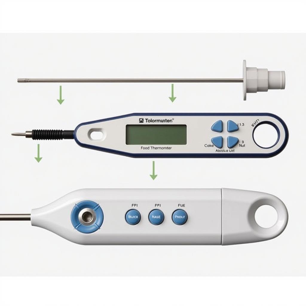 Parts of a Taylor Food Thermometer