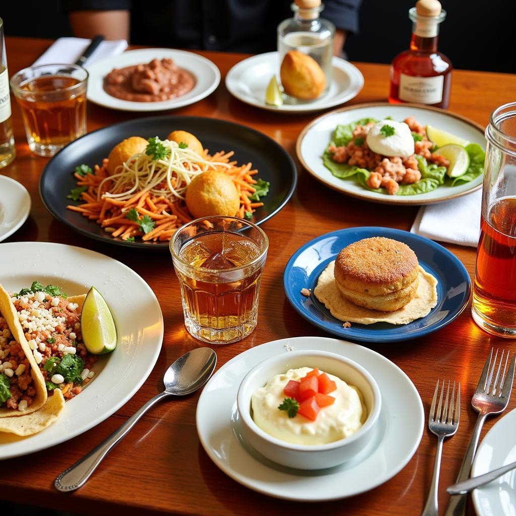 Tequila and Food Pairing Spread