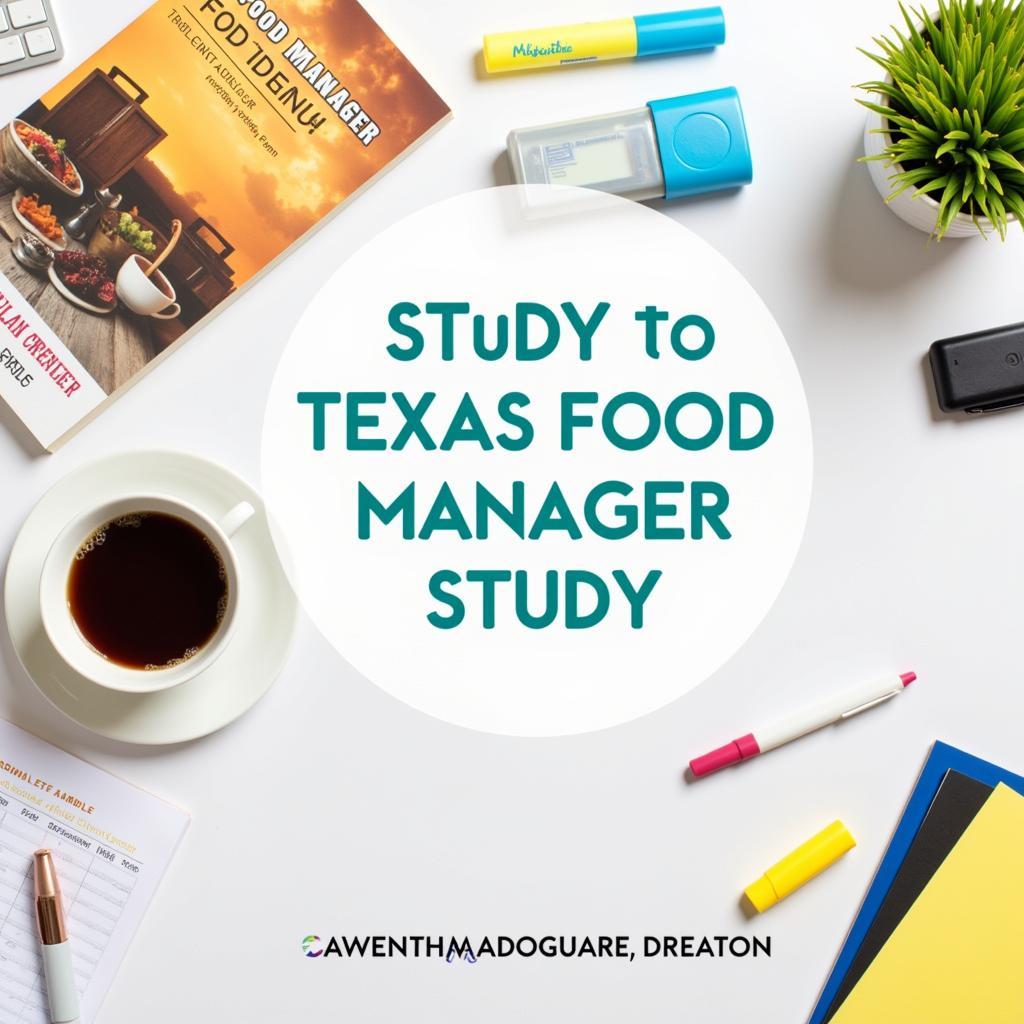 Study Materials for the Texas Food Manager Exam