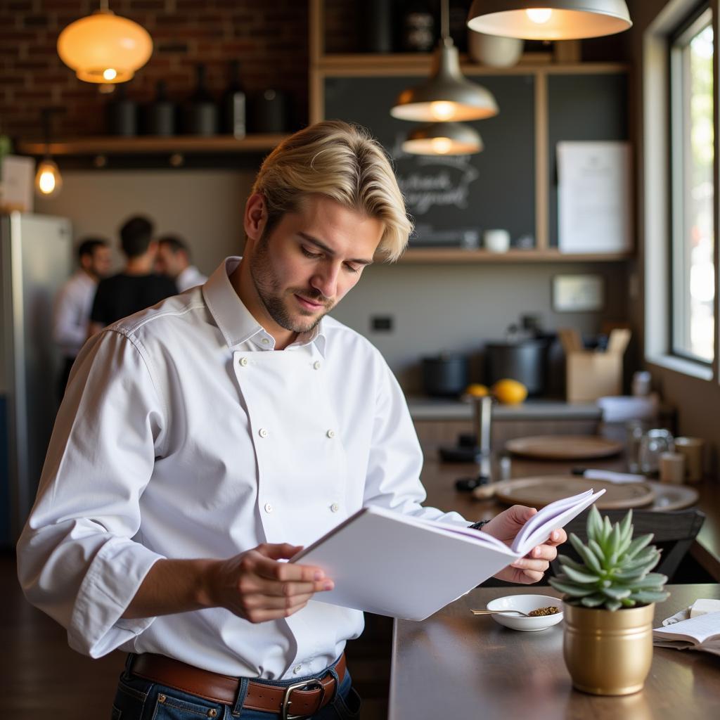 Texas Food Manager Studying