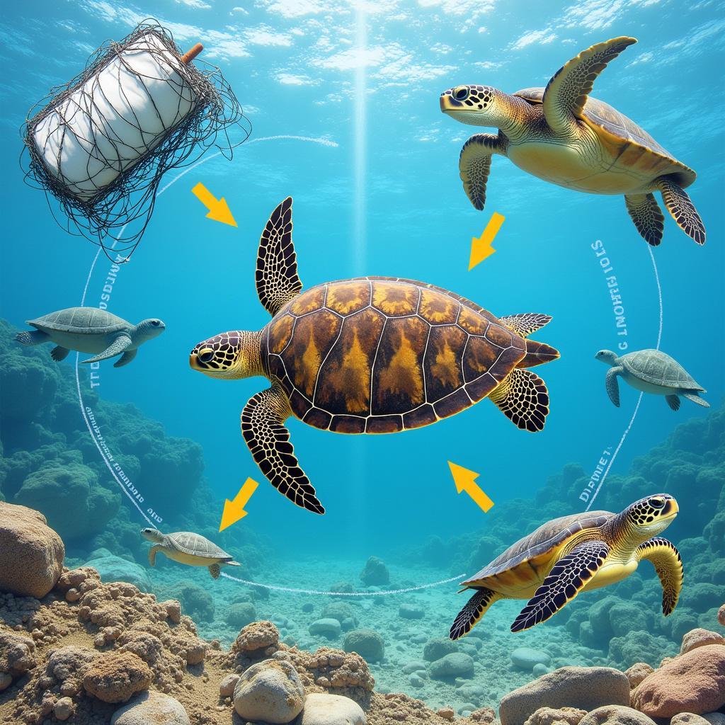 Threats to the Sea Turtle Food Chain