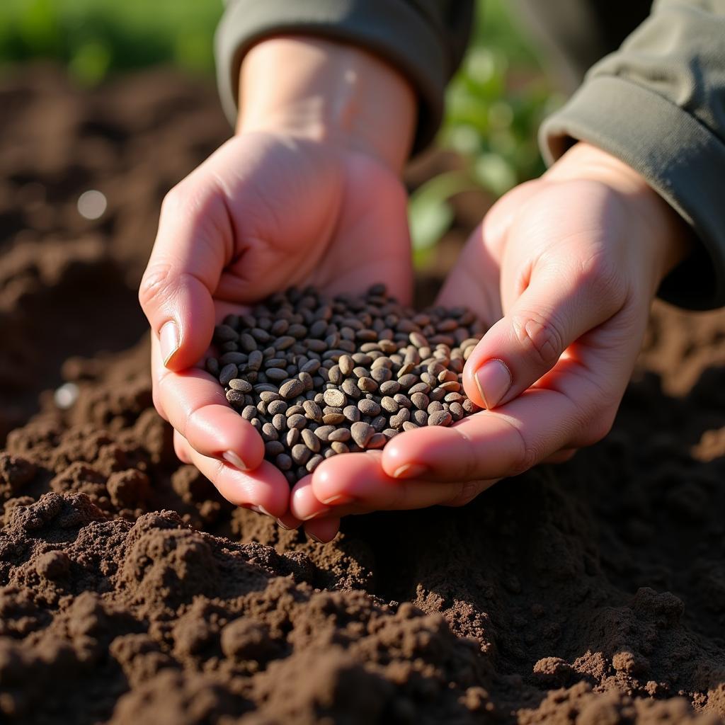 Throw and Grow Food Plot Soil Preparation