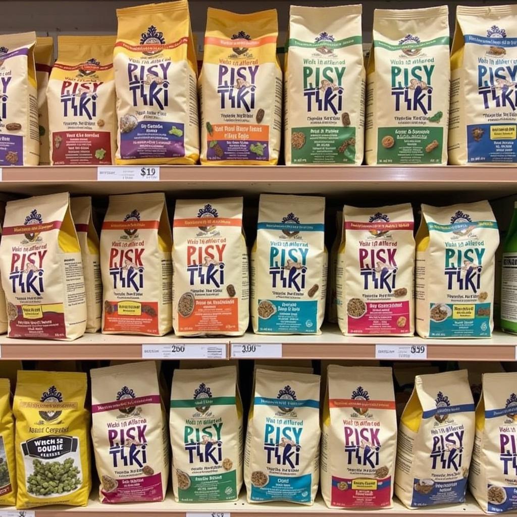 Different Flavors of Tiki Dog Food Dry