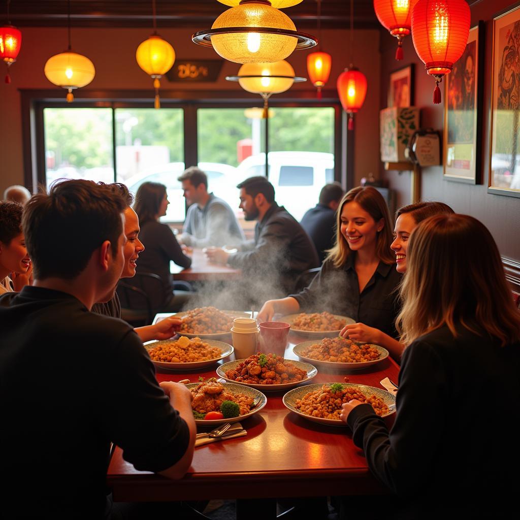 A bustling Chinese restaurant in Tilton NH