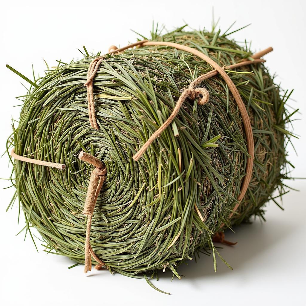 A large bale of Timothy hay perfect for guinea pigs