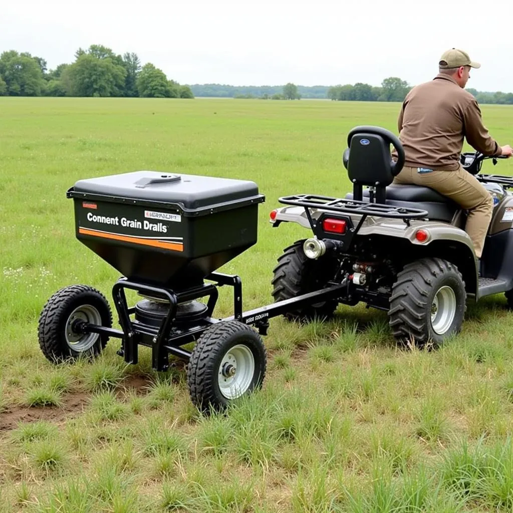 Tow-Behind Food Plot Grain Drill