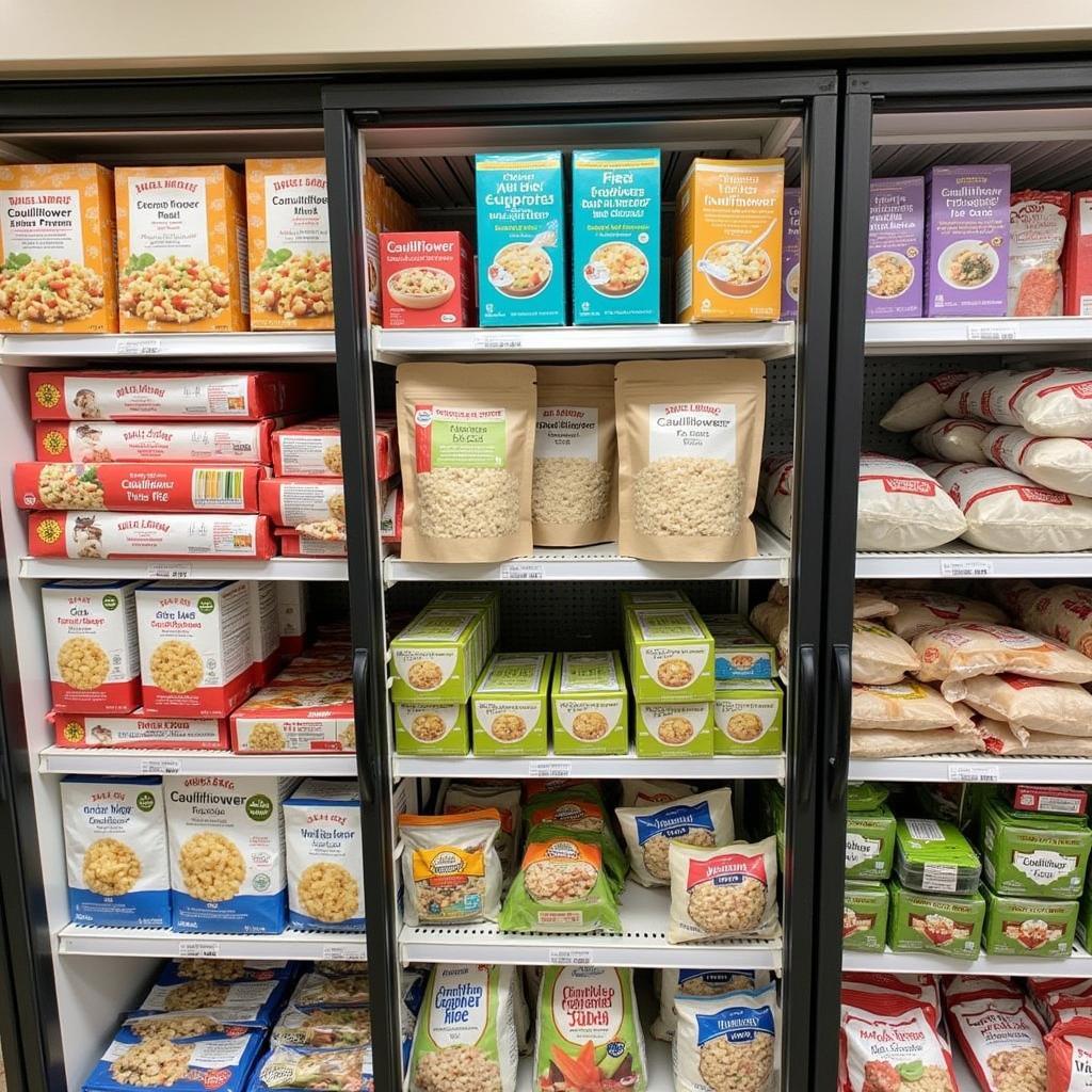 Variety of Paleo Frozen Meals at Trader Joe's