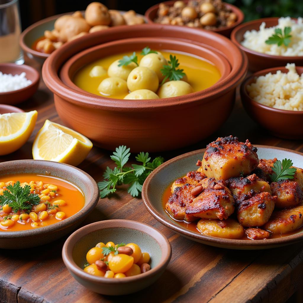 Traditional Ecuadorian dishes in Cuenca