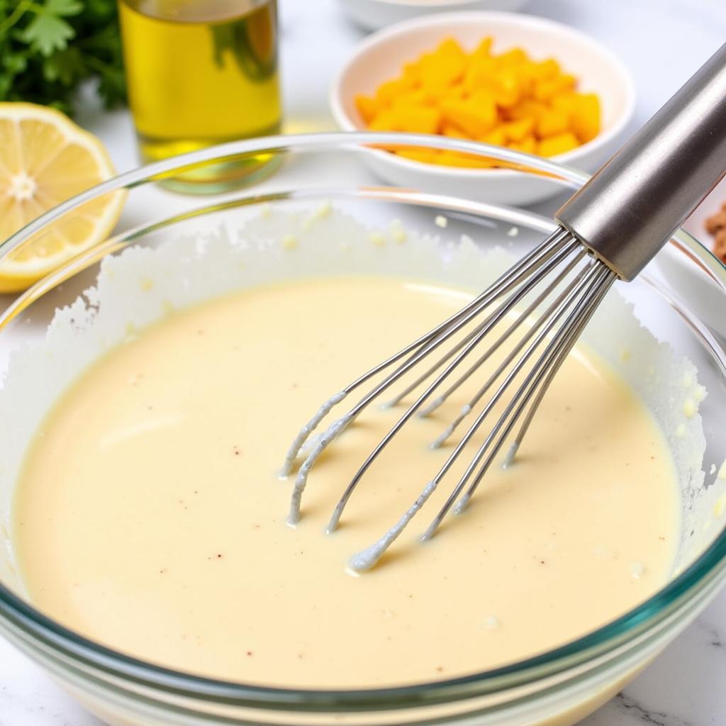 Creamy dressing for True Foods kale salad