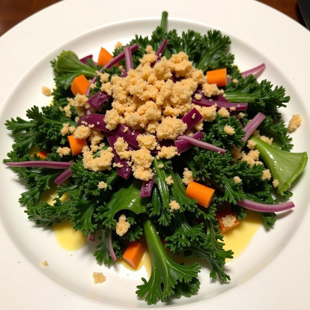 Plated True Foods kale salad