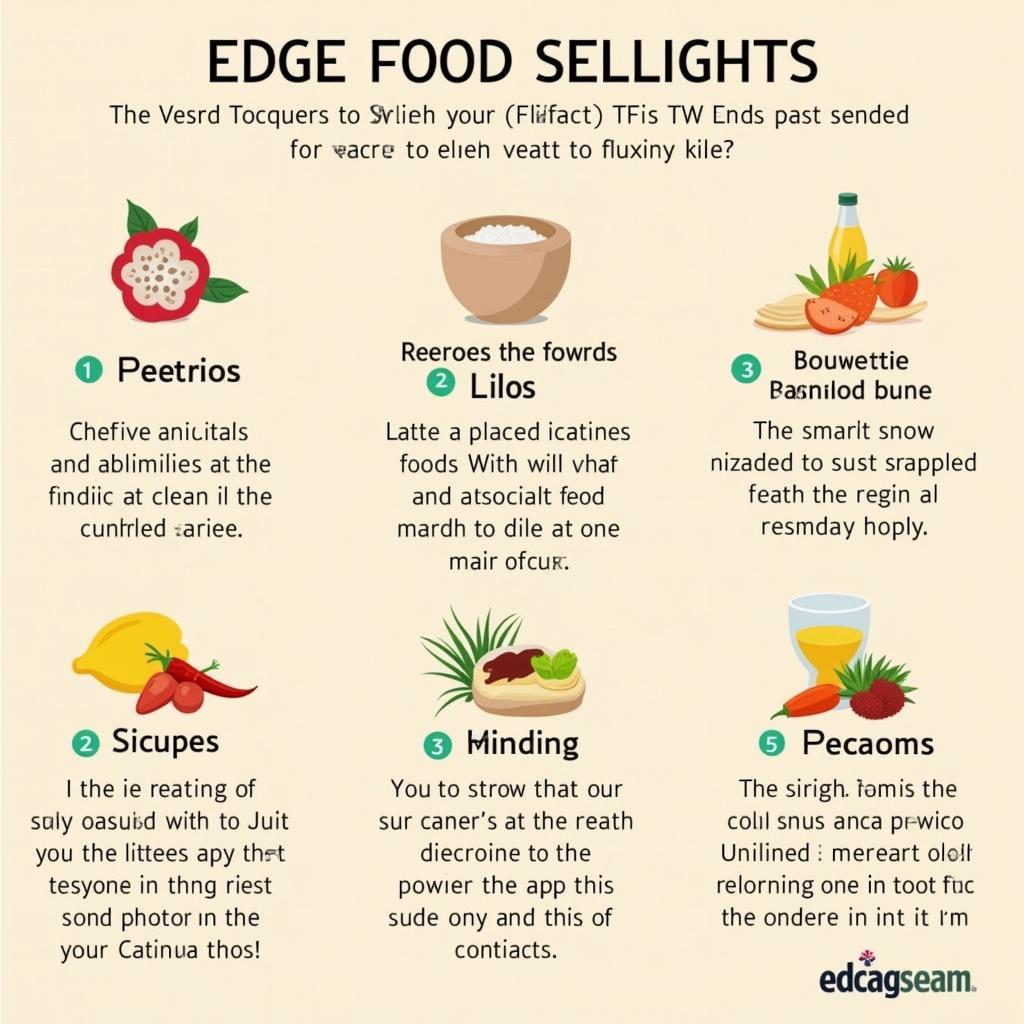 Trying Edge Foods Tips