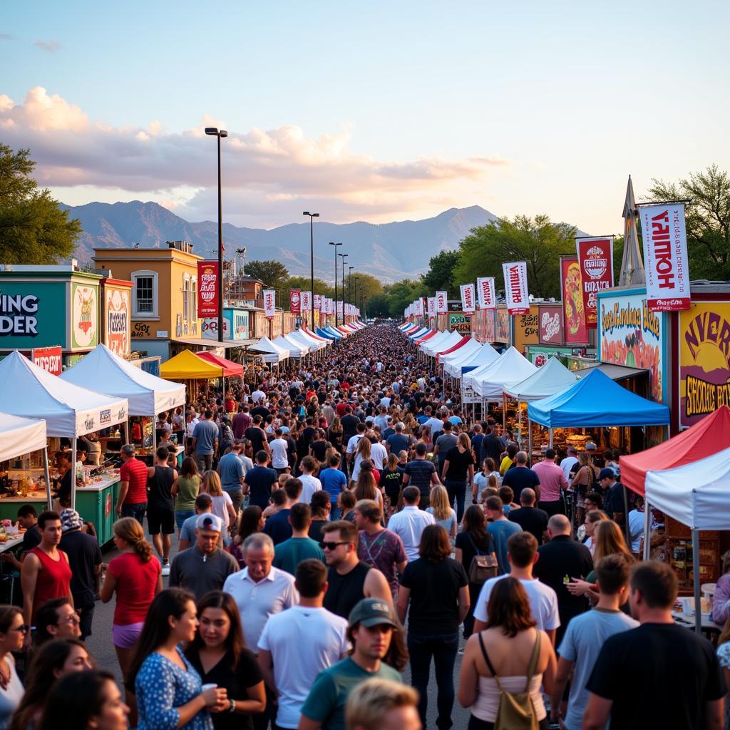 Tucson Food Festival Crowd