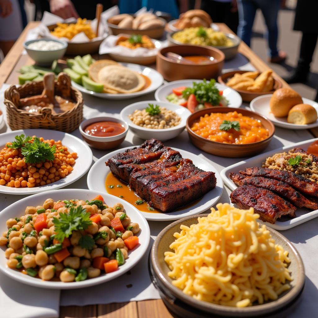 Tucson Food Festival Food Stalls