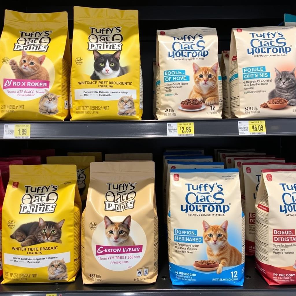 Tuffy's Cat Food Selection