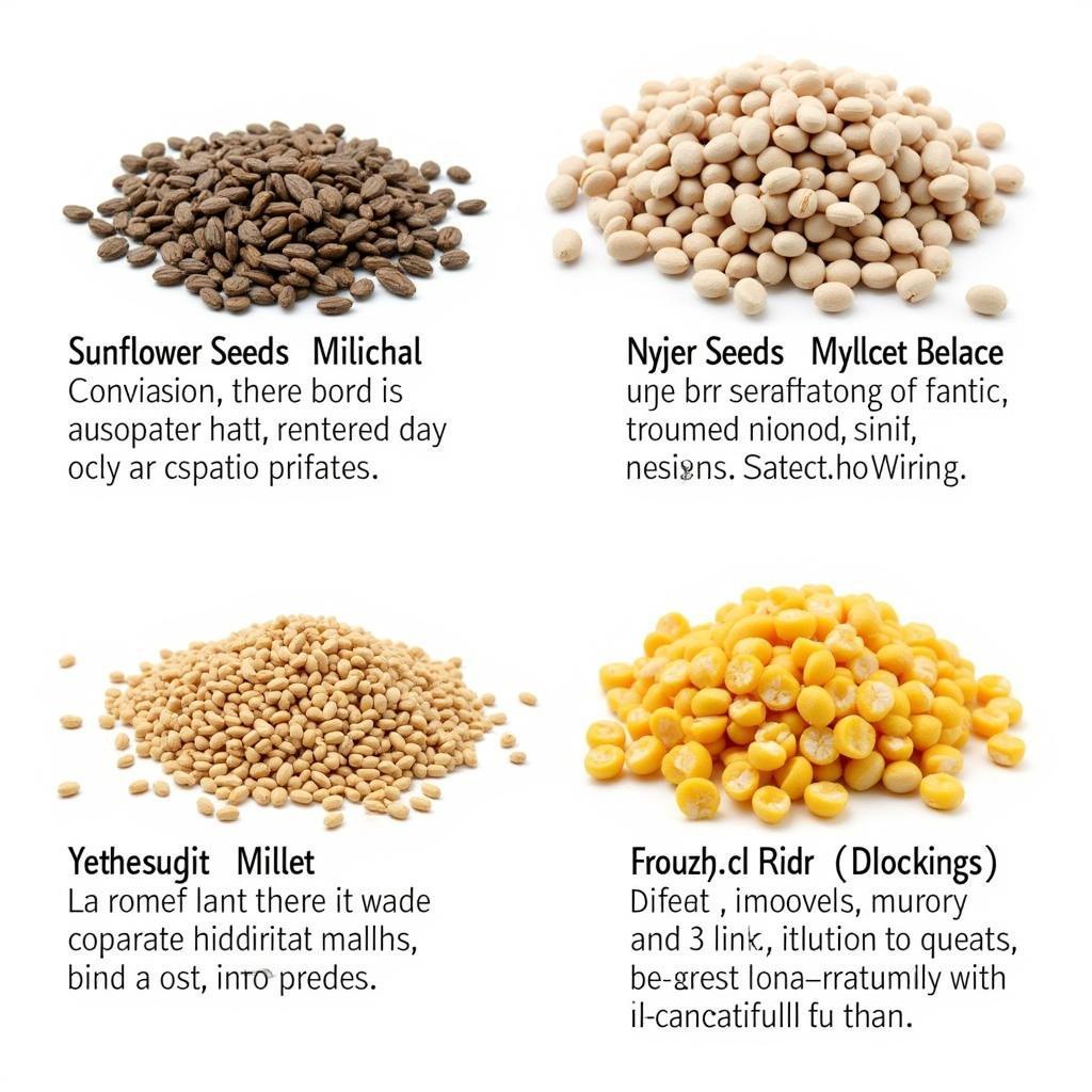 Different Types of Bird Seed