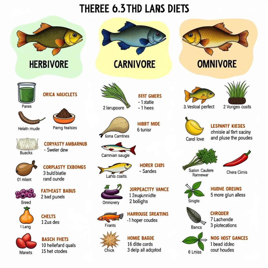 Types of Cichlid Diets