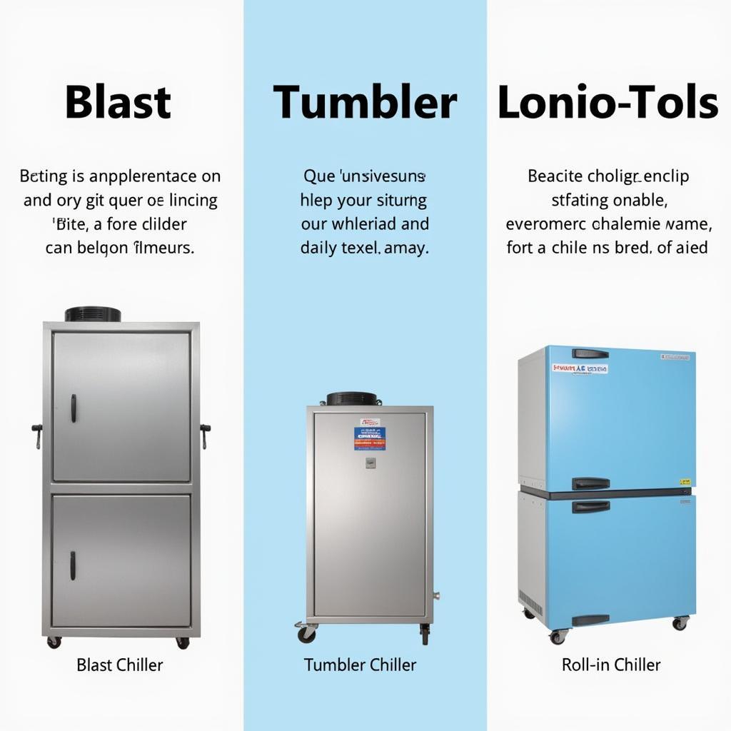 Different Types of Food Cooling Tables