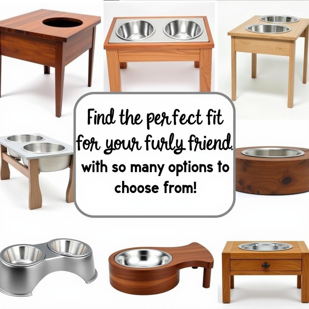 Different Types of Elevated Dog Bowls