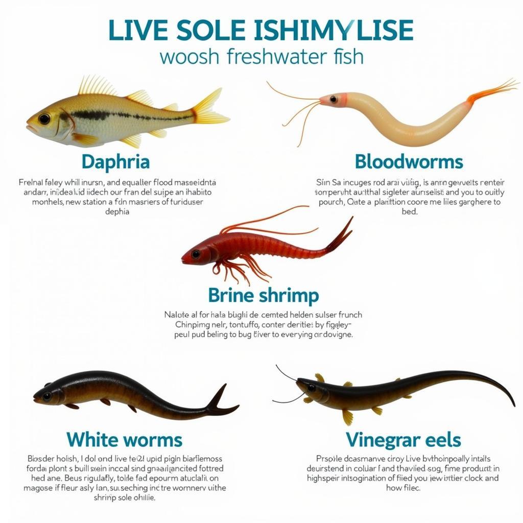 Different Types of Live Food for Aquarium Fish