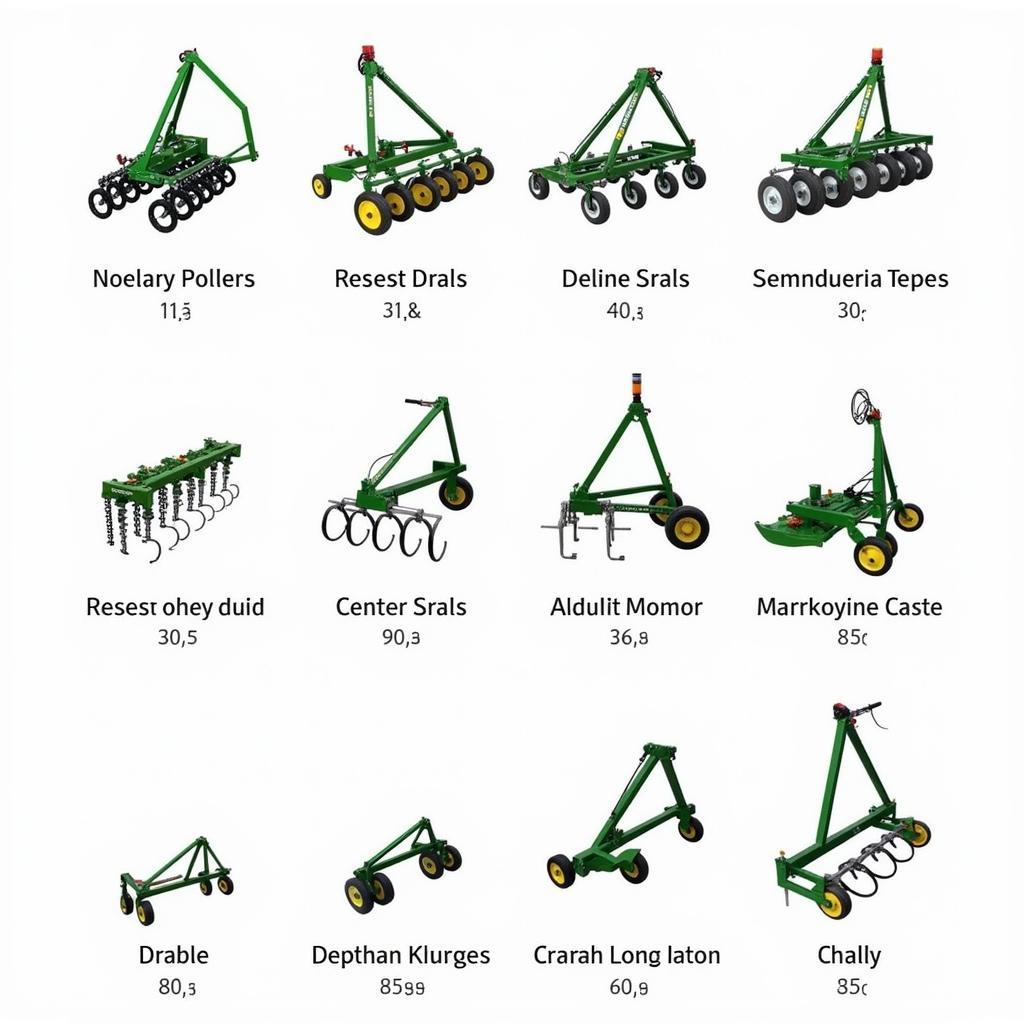 Different types of no-till drills available