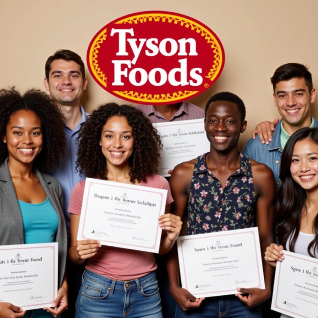 Tyson Foods Scholarship Winners