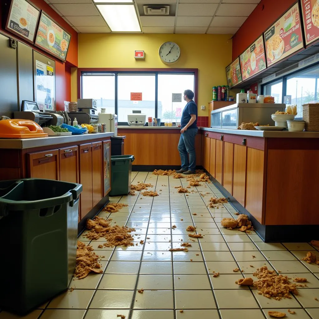 Unsanitary Fast Food Restaurant Conditions