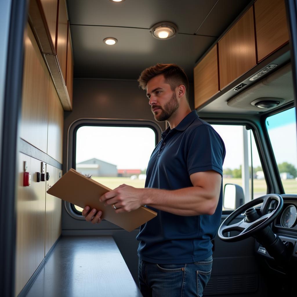 Inspecting a Used Food Truck in Fort Wayne